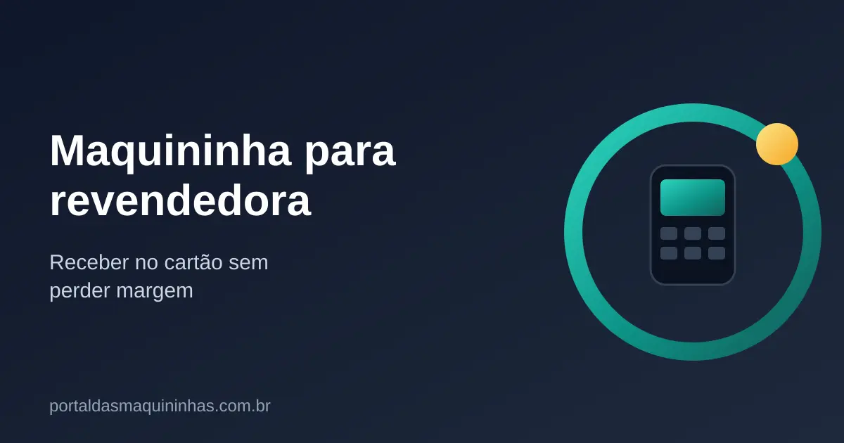 Maquininha para Revendedora de Cosméticos